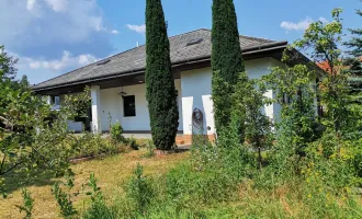 BUNGALOW IN RUHELAGE AUF GROSSZÜGIGEM GRUNDSTÜCK  IM WIENER BECKEN!!!