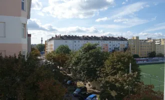 Sanierungsbedürftige, sonnige 46,11 m² im Altbau, 3. Liftstock westseitig, weiter Blick!