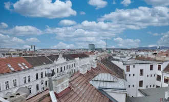 Topsaniertes 212m² Loft-Büro | 45m² Dachterrassen mit 360° Blick | U-Bahnnähe | Open-Space mit vollausgestatteter Küche