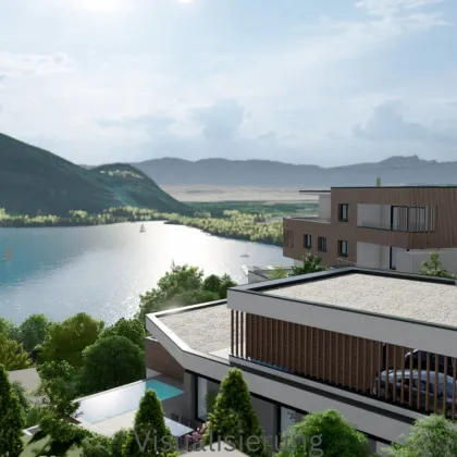 IHR EXKLUSIVER RÜCKZUGSORT AM OSSIACHER SEE! SENSATIONELLES BAUGRUNDSTÜCK INKLUSIVE EINEM BEWILLIGTEN EINFAMILIENWOHNHAUS MIT UNBESCHREIBLICHEM SEE-, BERG- UND WEITBLICK! - Bild 2