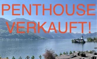 Penthouse mit unvergleichlichem Panoramablick über den Traunsee und das Seeschloss Orth