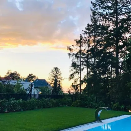 HIGH-END VILLA mit Pool, wunderschönem Garten und atemberaubendem Fernblick I TOP-Ausstattung I Ziegelmassive Bauweise - Bild 2