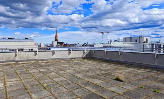 Bürofläche mit großer Terrasse im Meiselmarkt Gebäude