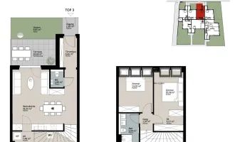 Neu errichtetes Reihenhaus direkt vom Bauträger | 3 Zimmer mit Eigengarten