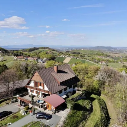 NÄHE DEMMERKOGEL: Landwirtschaftliches Anwesen mit Weingarten und Waldfläche in der steirischen Toskana - Bild 2