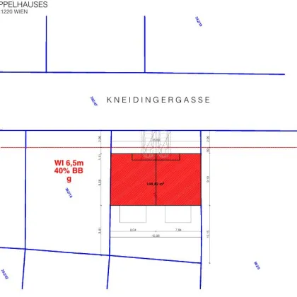 Baugrundstück in schöner, ruhiger Lage mit Entwurfsplanung - Bild 3