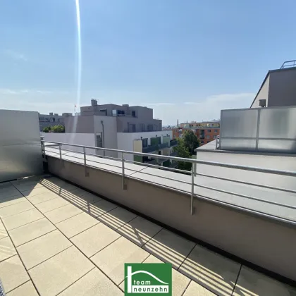 Tolle Neubauwohnung mit großer Fensterfront und Terrasse! – in 6 Min. zum Bahnhof Floridsdorf – inkl. Einbauküche und top Ausstattung! - Bild 3