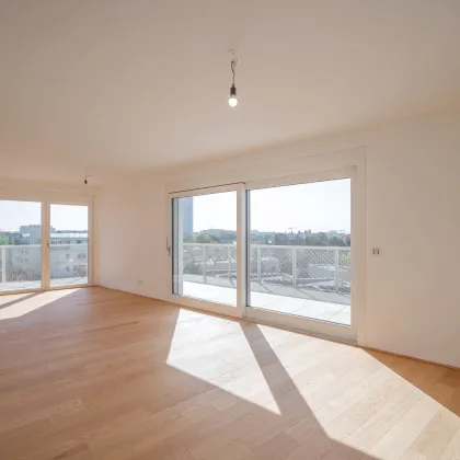 WIENER WASSER WOHNEN: Sensationelle 3-Zimmer Neubauwohnung mit Terrasse, Balkon und Dachgarten an der Alten Donau - Bild 3