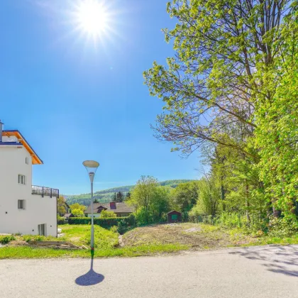 Pressbaum I An der Viehhoferin 17a I Grundstück in Südlage mit Blick ins Grüne - Bild 2