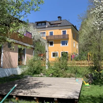 Großer Hausanteil (Haushäfte zweiter Stock und Dachgeschoß) im Wohnungseigentum mit Wohlfühlgarten in Liezener Zentrumslage am Pyhrnbach!  Zuzüglich Garagengebäude mit 3 Plätzen - Bild 2