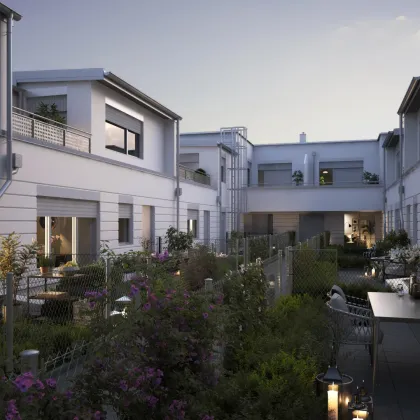 NEUES Reihenhaus mit kleinem Vorgarten, Garagenplatz und Terrasse - Bild 2