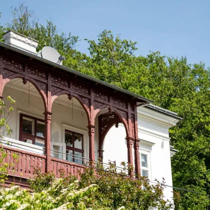 Außergewöhnliches Anwesen: Jahrhundertwende - Villa auf parkähnlichem Grund mit eigenem Wald - Bild 3