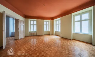 Renovierungsbedürftige Wohnung in bester Lage, Nähe Franziskanerplatz