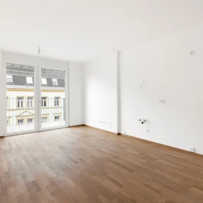 BEZUGSFERTIG | 2-Zimmer Neubau-ERSTBEZUG mit BALKON | Fernwärme | TG-Stellplatz optional | Nachhaltiges Wohnbauprojekt - Bild 3