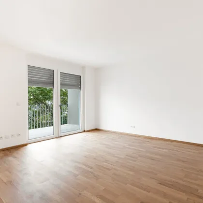 HOFSEITIGE Neubauwohnung mit ca. 7 m² BALKON | ERSTBEZUG | Fernwärme | TG-Stellplatz optional | Nachhaltiges Wohnbauprojekt - Bild 3