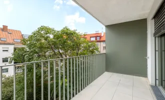 HOFSEITIGE Neubauwohnung mit ca. 7 m² BALKON | ERSTBEZUG | Fernwärme | TG-Stellplatz optional | Nachhaltiges Wohnbauprojekt