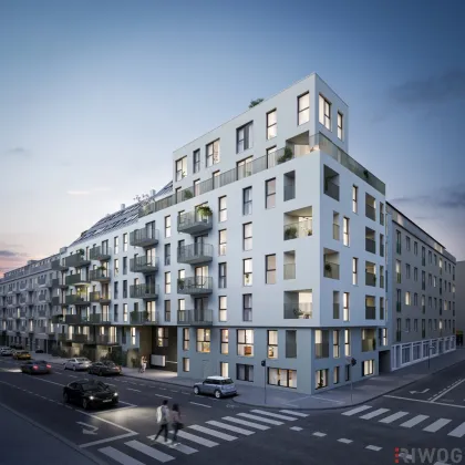 PROVISIONSFREI | Erstbezug |  DG-Maisonette mit ca. 18 m² Innenhof-Terrasse | Fernwärme | TG-Stellplatz optional | Nachhaltiges Wohnbauprojekt - Bild 3