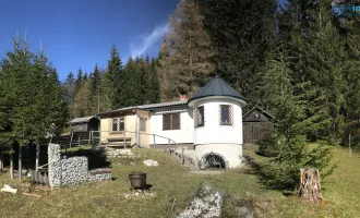 Almhaus in idyllischer Waldrandlage