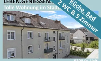 KÜCHE, BAD, 2 WC, 5 ZIMMER UND 135 M²