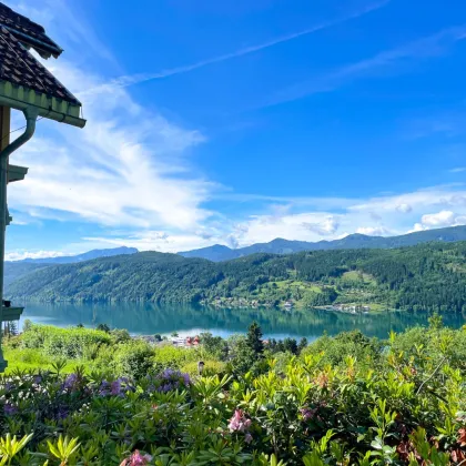 EIN LOGENPLATZ ÜBER DEM MILLSTÄTTER SEE! TRAUMHAFTE LIEGENSCHAFT MIT SENSATIONELLER AUSSICHT AUF DEN SEE UND DIE UMLIEGENDE BERGWELT! - Bild 2