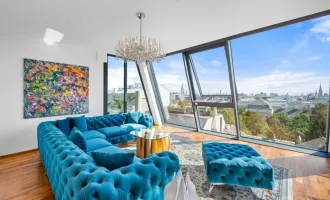 Luxuriöses Penthouse mit traumhaftem Ausblick in bester Lage von Wien - 285m² Wohnfläche zum Kauf für 6,35 Mio. €