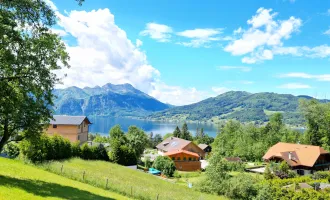 Wenn Ihnen der Attersee zu Füßen liegt