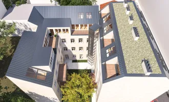 // sanierungsbedürftige 1-Zimmer-Garçonnière im Hoftrakt // realisiertes Altbau-Projekt nahe dem Auer-Welsbach-Park //