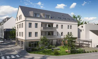 Neubau-Stadtwohnung mit 2 Zimmern und Balkon in zentraler Lage