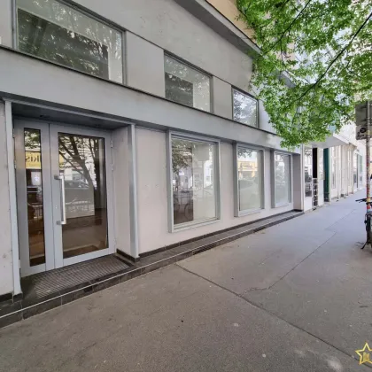 TOPDEAL! GROSSZÜGIGE GLASFRONTEN, MAXIMALE SICHTBARKEIT. 7. Bezirk. 250 Meter bei U6 Thaliastraße! Modernes Geschäftslokal in gut frequentierter Lage. - Bild 3