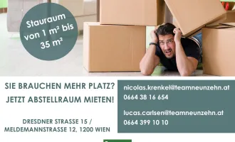 Einlagerungsräume auf der Dresdner Straße 15 zu vermieten!