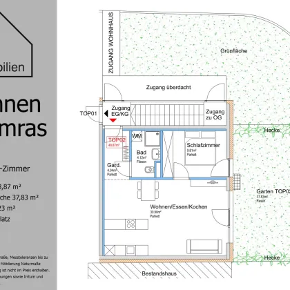 Wohnen in INNSBRUCK AMRAS - 2 - 4 Zimmer Wohnungen zu Verkaufen ! - Bild 3