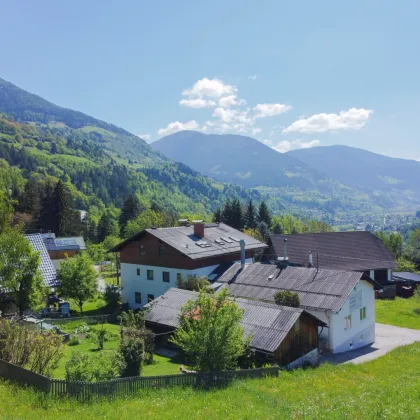 EINE INVESTITION IN BESONDERE LEBENSQUALITÄT! WOHNHAUS MIT FANTASTISCHEM AUSBLICK UND ANGEBAUTER TISCHLEREI SOWIE NEBENGEBÄUDE IN WUNDERSCHÖNER NATURLAGE OBERHALB VON RADENTHEIN! - Bild 3