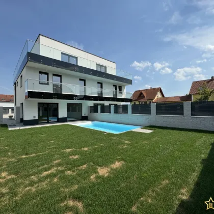 PRIVATER POOL. EXQUISITES ZIEGELHAUS. 173m² WFL. GRANDIOSE AUSSTATTUNG, TOLLER GRUNDRISS. PROVISIONSFREI für den Käufer. - Bild 3