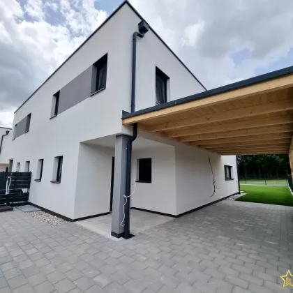 NOCH 2 HÄUSER VERFÜGBAR! INKLUSIVE SONDERAUSSTATTUNG! EXKLUSIVES DOPPELHAUSPROJEKT. 5 ZIMMER. ZIEGELHAUS MIT KELLER, BALKON, TERRASSE, CARPORT. - Bild 3