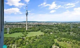 PANORAMABLICK! Exklusive 3-Zimmer Wohnung mit großzügiger Loggia mit viel Freiraum und Panoramablick! LIVE YOUR DREAM!