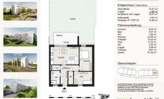 GRÜNE ALLEE GALLNEUKIRCHEN - 2 und 3-Zimmer Wohnungen, 55-70m² NEUBAU ERSTBEZUG