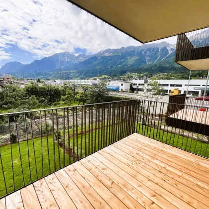 ANLEGER AUFGEPASST: Ca. 43m² große NEUBAU-2-Zimmer-Wohnung mit sonnigem WEST-Balkon in Innsbruck ab sofort zu kaufen! - Bild 3