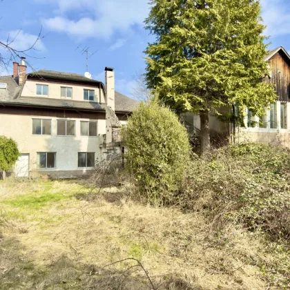 Idyllische Ruhelage mit anliegendem Bach: Ihre Villa mit riesigem Potential - Bild 3