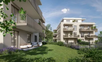 SÜDBLICK Eggenberg - Exklusive Gartenwohnung mit sonniger Terrasse - ERSTBEZUG