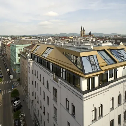 WEITBLICK! Dachgeschoß-Maisonette mit 3 Terrassen! Garagenkauf im Haus möglich! - Bild 3