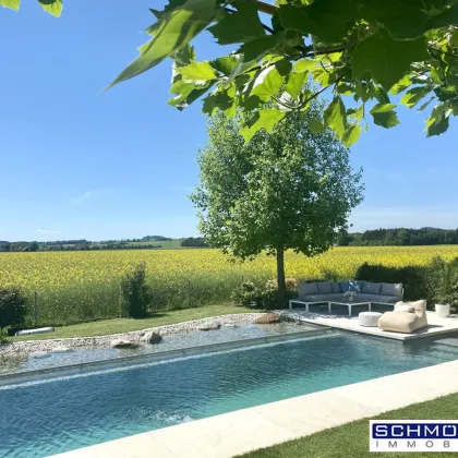 Schöner Wohnen mit Naturpool - Berg- und Weitblick - Bild 2