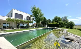 PROVISIONSFREI - Schöner Wohnen mit Naturpool - Berg- und Weitblick