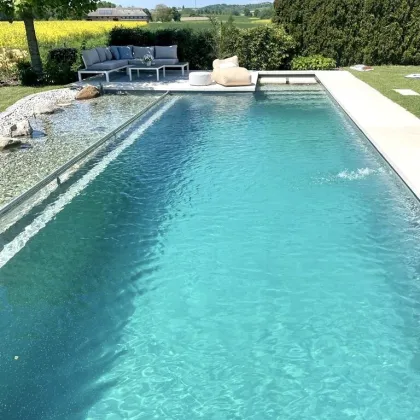 Schöner Wohnen mit Naturpool - Berg- und Weitblick - Bild 3