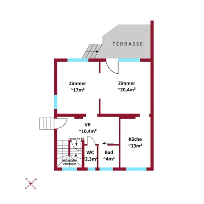 Nachbarparzelle ebenfalls verfügbar I tolles Eckgrundstück mit bestehendem Haus I Grün-Ruhelage I ca. 20 Autominuten von Wien I - Bild 3