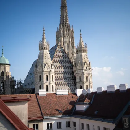 Blick auf den Stephansdom: Traumhaftes Wohnen in absoluter Top-Lage mit 2 Terrassen | Stephansplatz | Brandstätte - Bild 2