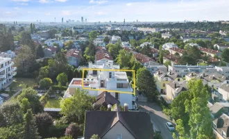 Erstbezug: Exklusive Penthouse-Maisonette mit großartiger Dachterrasse und 360°-Blick