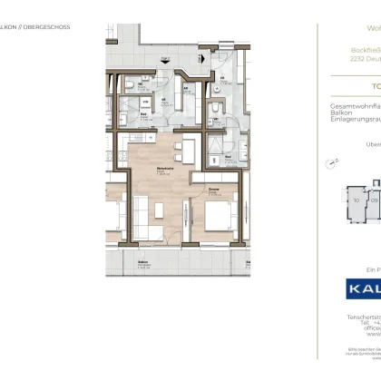 *** RESERVIERT *** TOP 7 - Provisionsfreie Eigentumswohnung in Erstbezug | Klimavorbereitung | Echtholzparkett | PV-Anlage | WP | Barrierefrei | Loggia | Garagenplatz | Kellerabteil - Bild 2