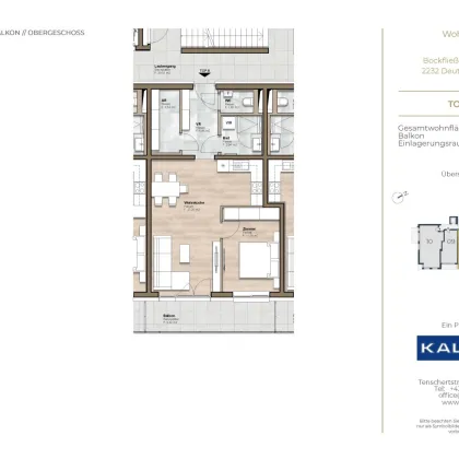 TOP 8 - Erstbezug! Moderne Eigentumswohnung | Provisionsfrei | Loggia | Echtholzparkett | WP | PV-Anlage | Klimavorbereitung | Barrierefrei | Garagenplatz | Kellerabteil - Bild 2