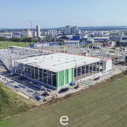 NEUBAU - Produktions / Lagerhalle mit Büroflächen in Enns/Ennshafen zu vermieten, Objekt 4 – individuell und zukunftsorientiert - Bild 2