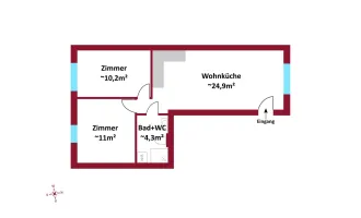 Neubau/Erstbezug I Außenflächen: Terrassen, Balkone & Dachterrassen I Schlüsselfertig I Luftwärmepumpe inkl. Kühlung I